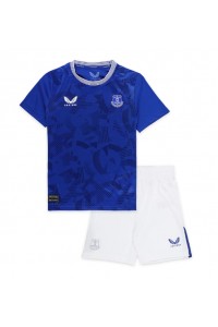 Everton Babytruitje Thuis tenue Kind 2024-25 Korte Mouw (+ Korte broeken)